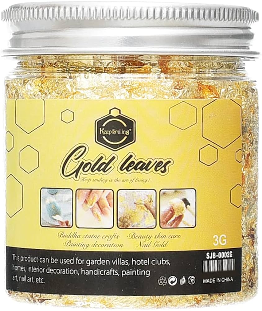 keep smiling HS-66 Golden paper Jar