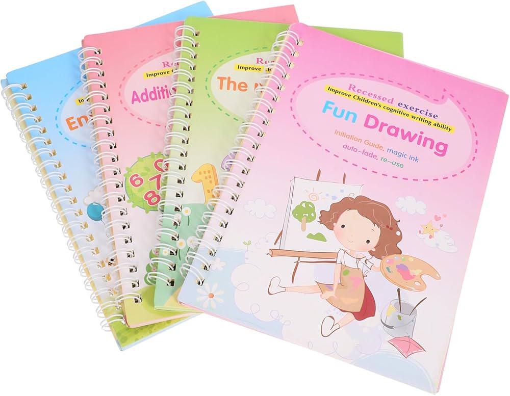 كتاب التدريب السحري على الكتابة للأطفال