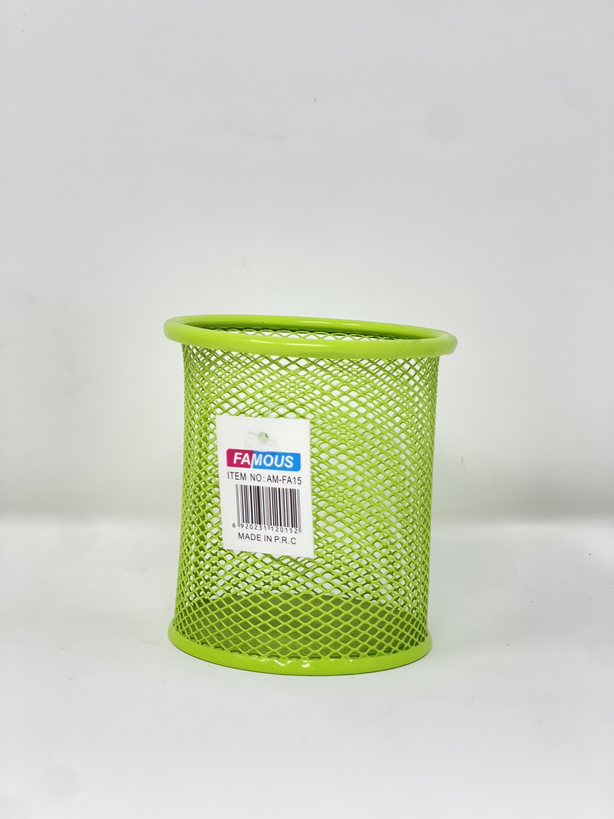 حامل أقلام شبكي معدني