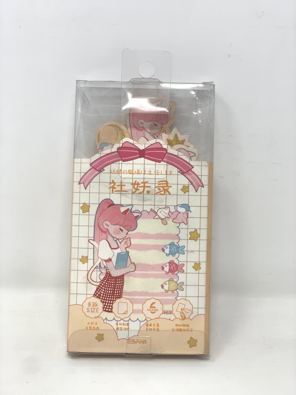 Sticky Notes srrh 4 pieces notebook shape color option