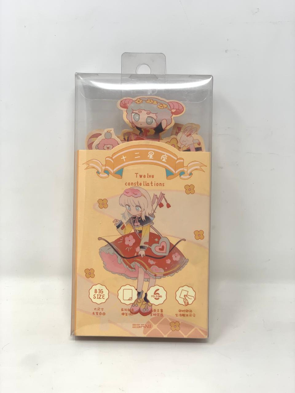 Sticky Notes srrh 4 pieces notebook shape