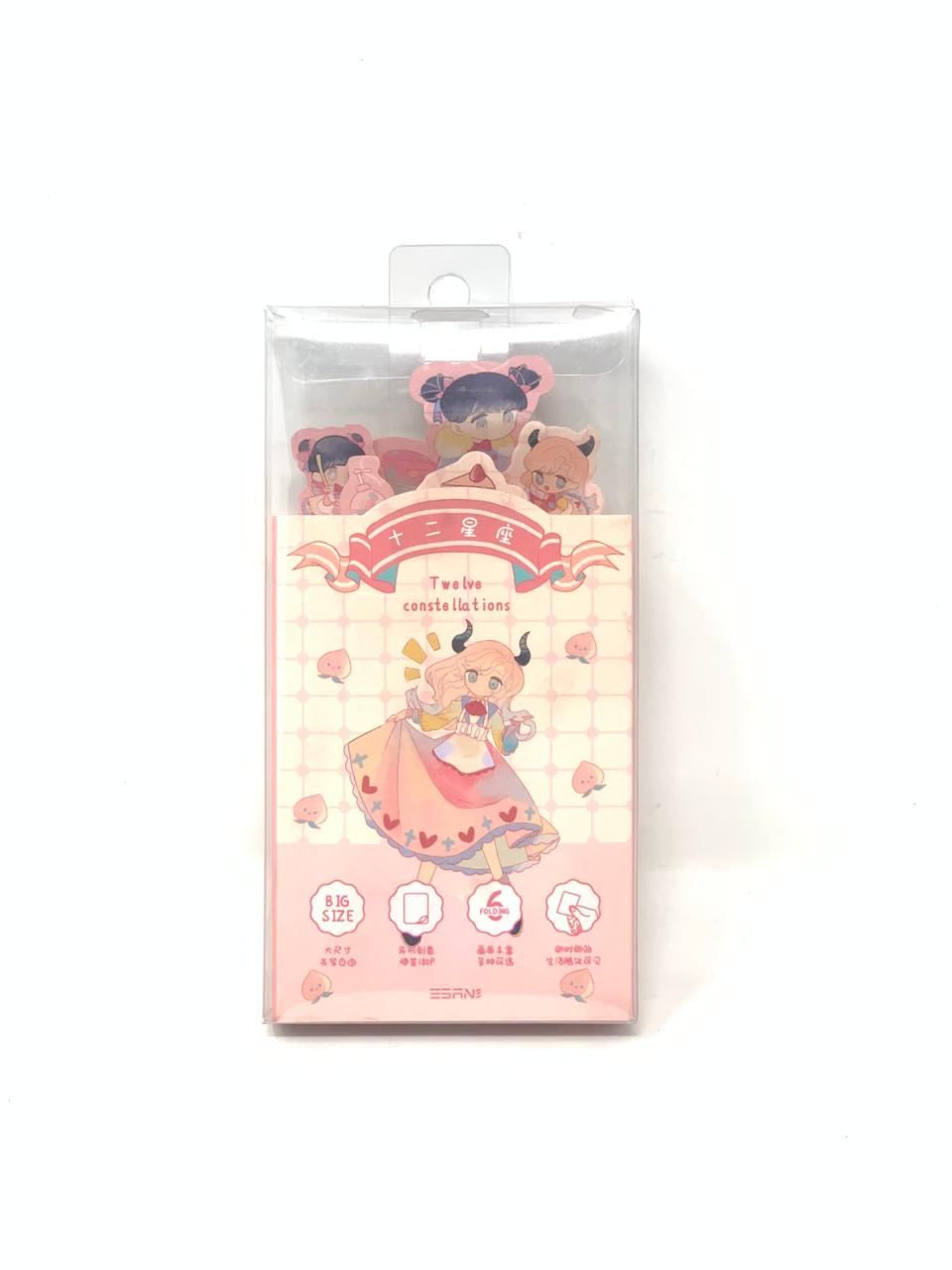 Sticky Notes srrh 4 pieces notebook shape