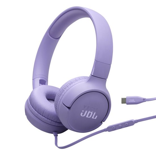 JBL Tune 520C USB-C Wired On-Ear Headphones