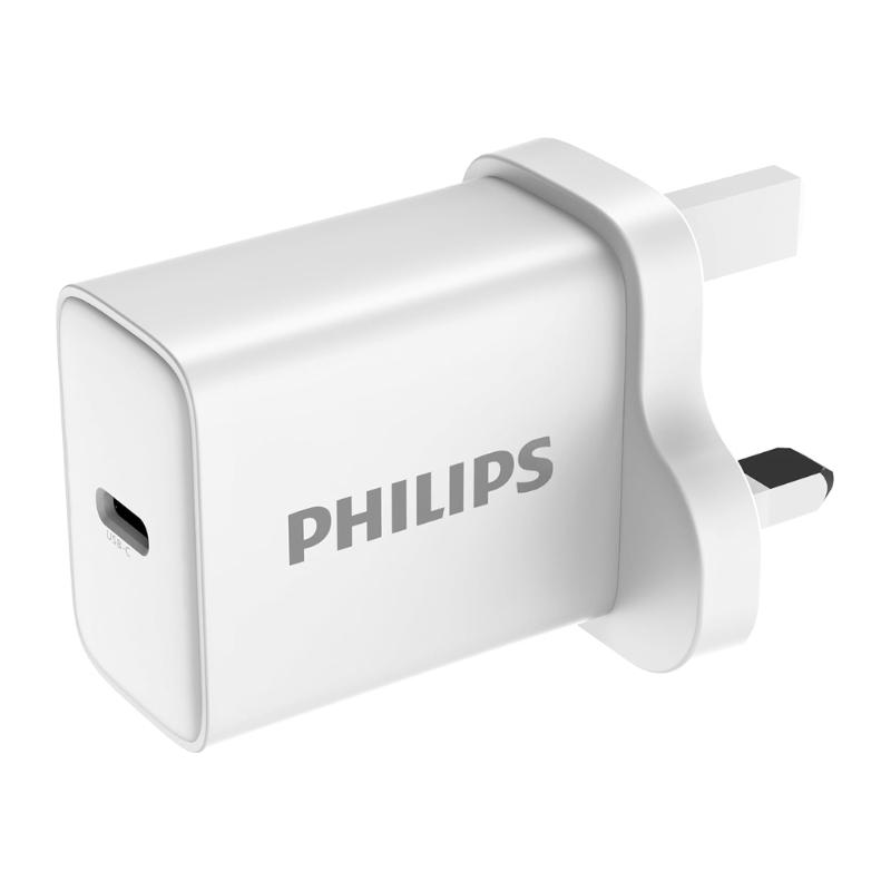 Philips Wall charger 30W with cable C-C DLP5312CW/05