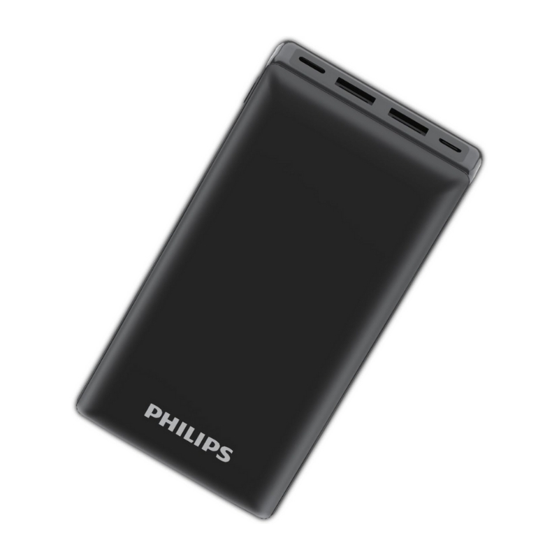 پاوەر بانکی فیلیپس 20,000 میلی ئەمپێر DLP7721C/10 ڕەش