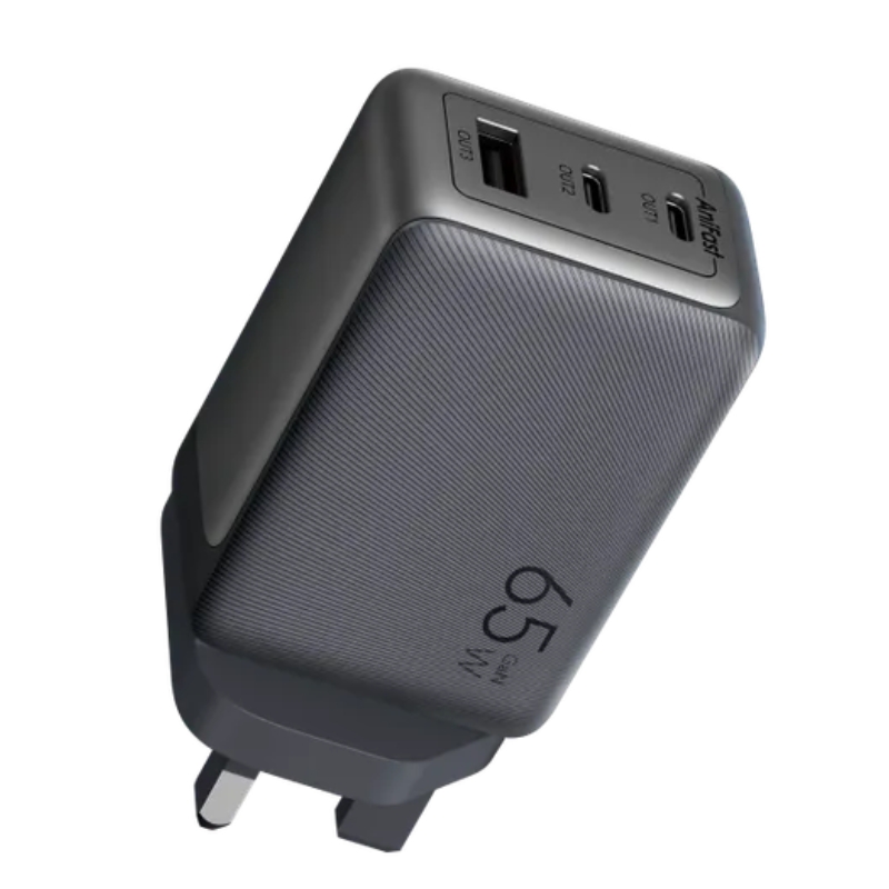 Oraimo Charger 65W Gan tech with L To C cable 100W White