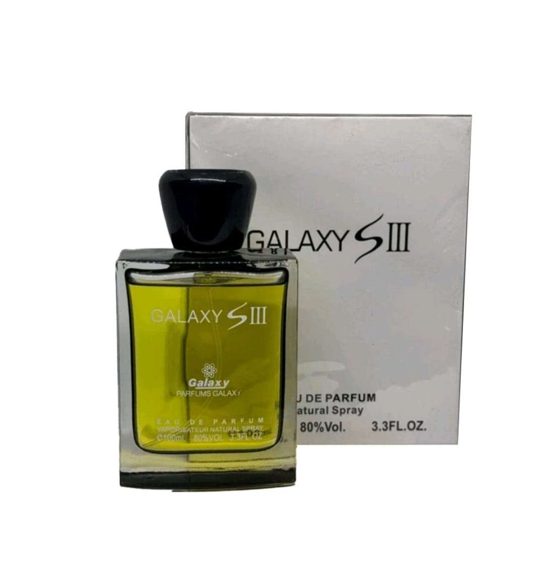 عطر جالكسي اس 3 او دي بارفان للجنسين من ال كيه ات جالكسي 100مل