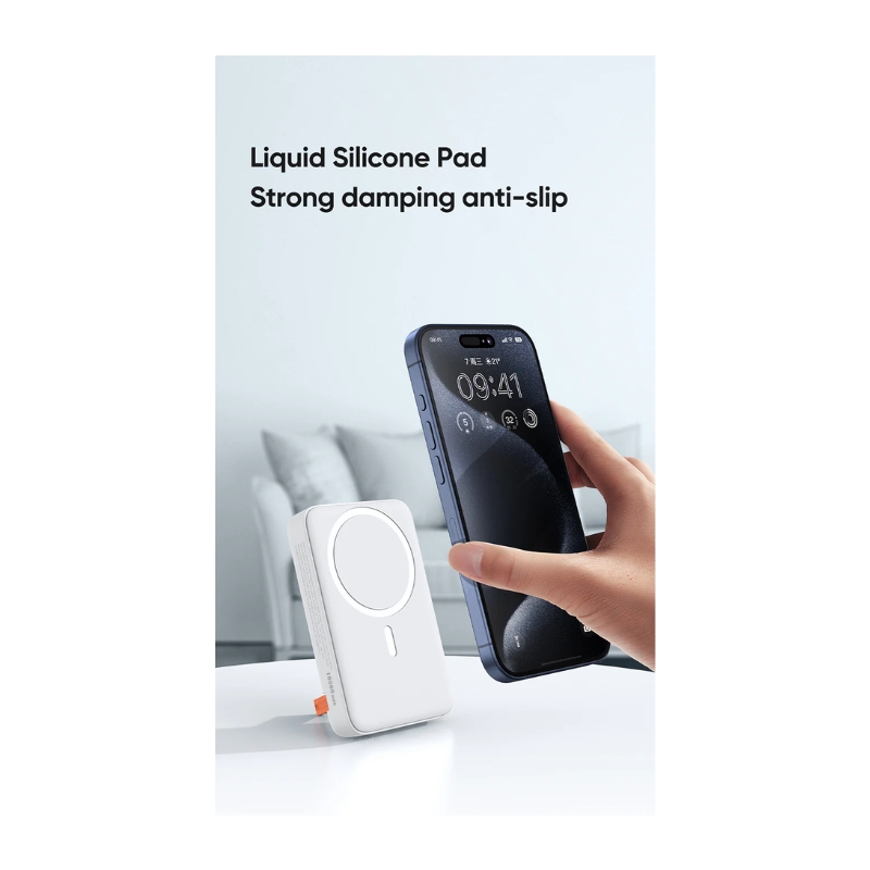 Mcdodo 20W Magnetic Wireless Charging 10000mAh 1C Power Bank with phone Stand image 1