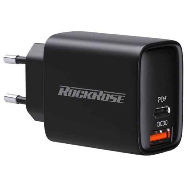 RockRose Charger 20W Dual Port Charger