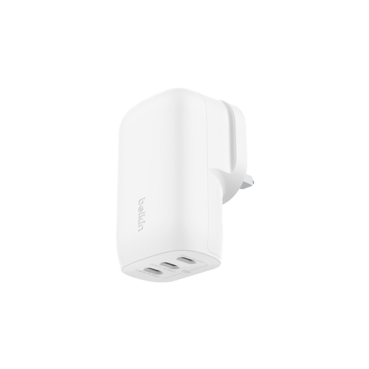 Belkin 67W 3-Port USB-C Wall Charger with PPS Technology and USB-C to USB-C Cable