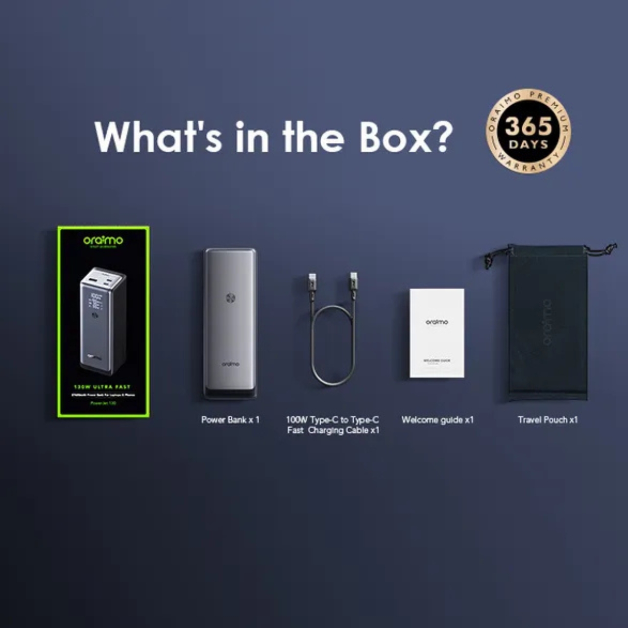 Oraimo Power bank 727SQ image 2