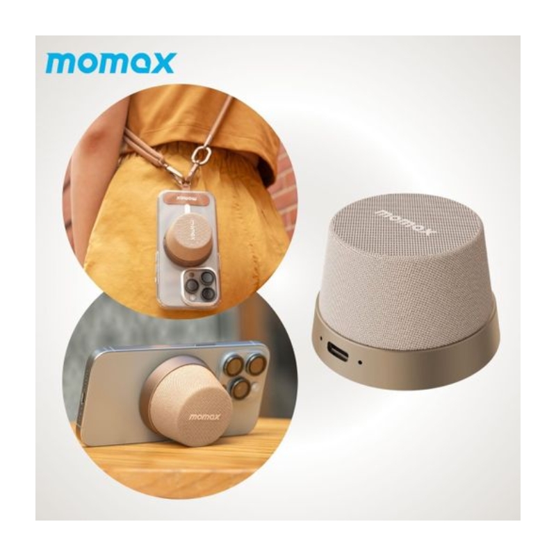 مكبر الصوت اللاسلكي المغناطيسي Momax Vibe Go