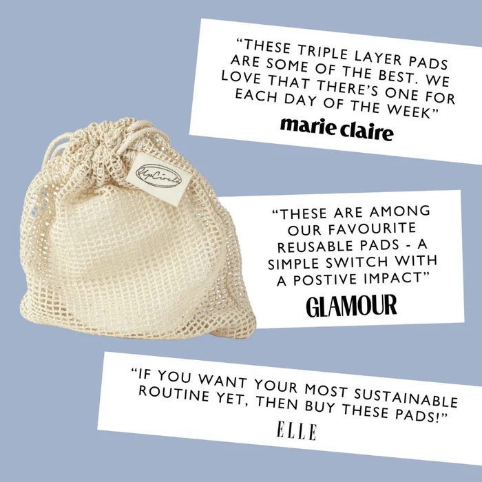 Cotton + Bamboo Makeup Remover Pads