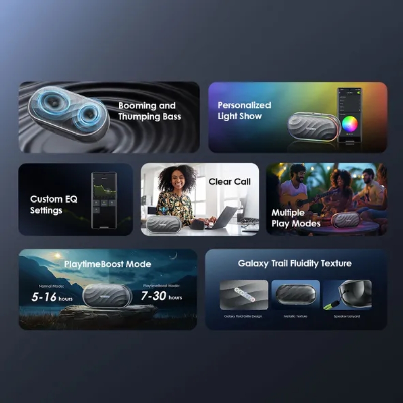 Oraimo SpaceBox 8W FM Wireless Speaker