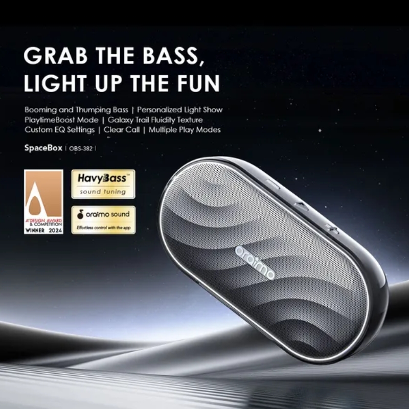 Oraimo SpaceBox 8W FM Wireless Speaker