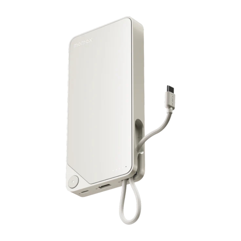 Momax PowerX 20000mAh Power Bank with Built-in USB-C Cable