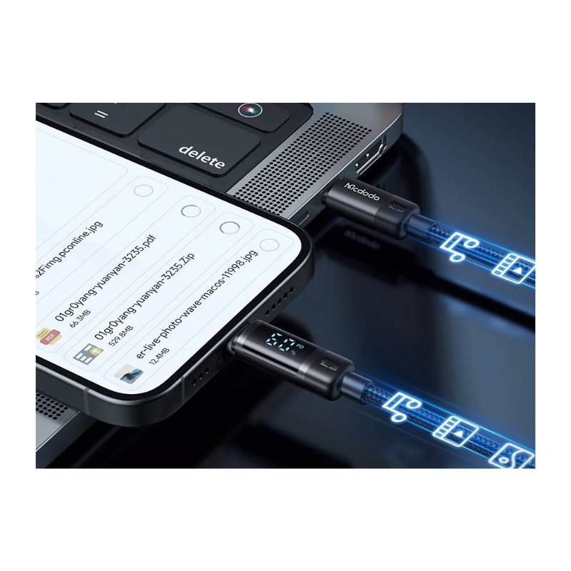 Mcdodo USB-C to USB-C 60W data cable 1.2m