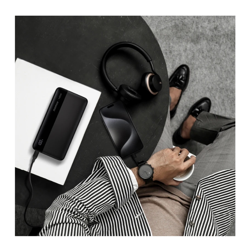 Momax Ultra Power Bank 145W 25000mAh Black