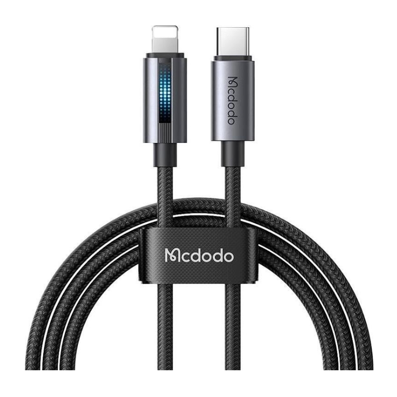 Mcdodo USB-C to Lightning cable with 36W flashing light 1.2m image 2