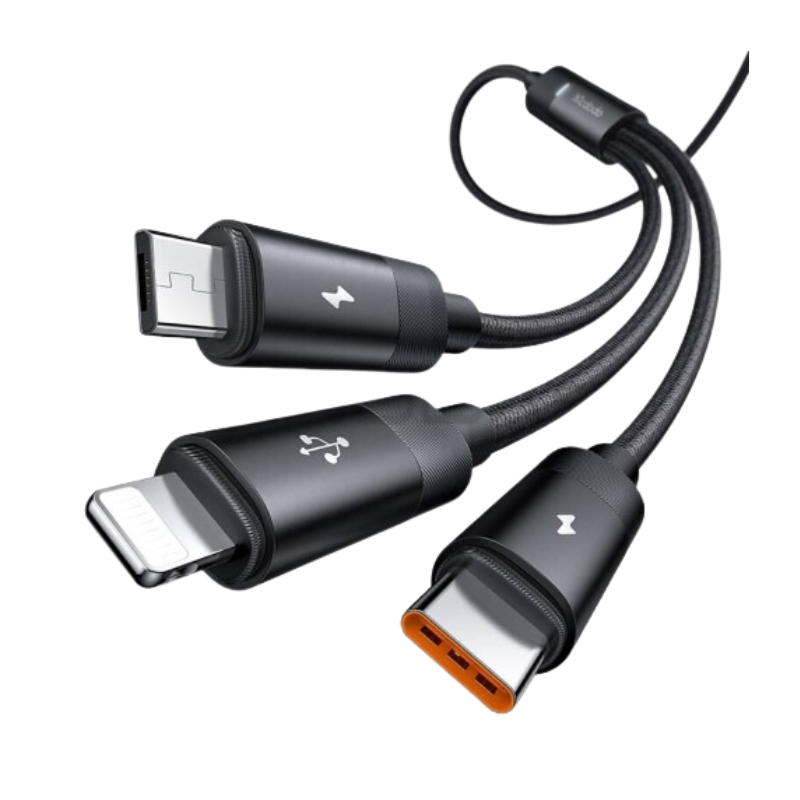 Mcdodo 3in1 USB to USB-C / Lightning / Micro USB Cable 3.5A, 1.2m
