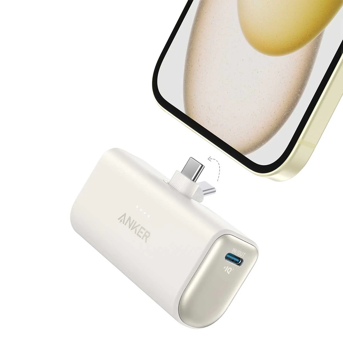 ANKER Nano Power Bank (22.5W, Built-In USB-C Connector)