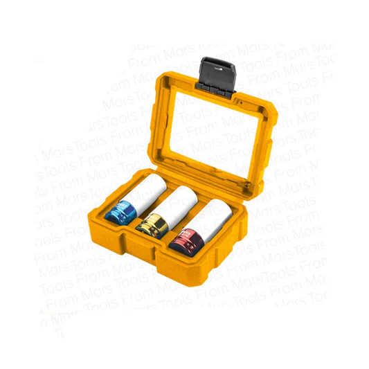 3Pcs 1/2INCH Non- Marring Lug Nut Socket Set