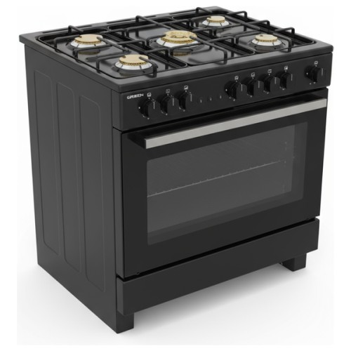 Green GFC-9060B2 - 5 Burners - Gas Cooker color option