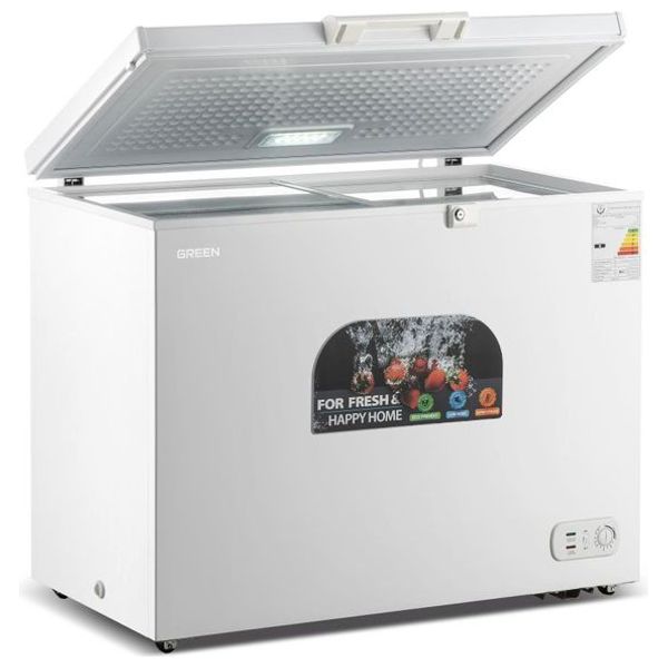 Green Chest Freezer- 10 Feet - GCF-CC250W image 1