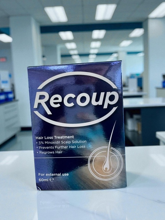 Recoup Men Hair Regrowth Solution Minoxidil 5%