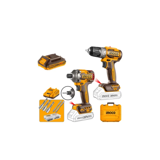 20V دریلی بێ تەل+ 20V کۆردلێس دریل بە خێرایی لیتیۆم