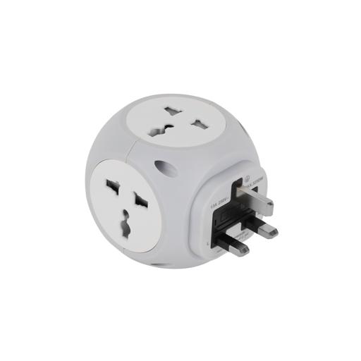 Epsilon 3250W Universal Adapter Comes with 13A Power, 4-Way Socket
