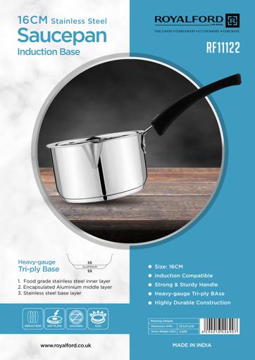 Stainless Steel Saucepan -16 cm image 1