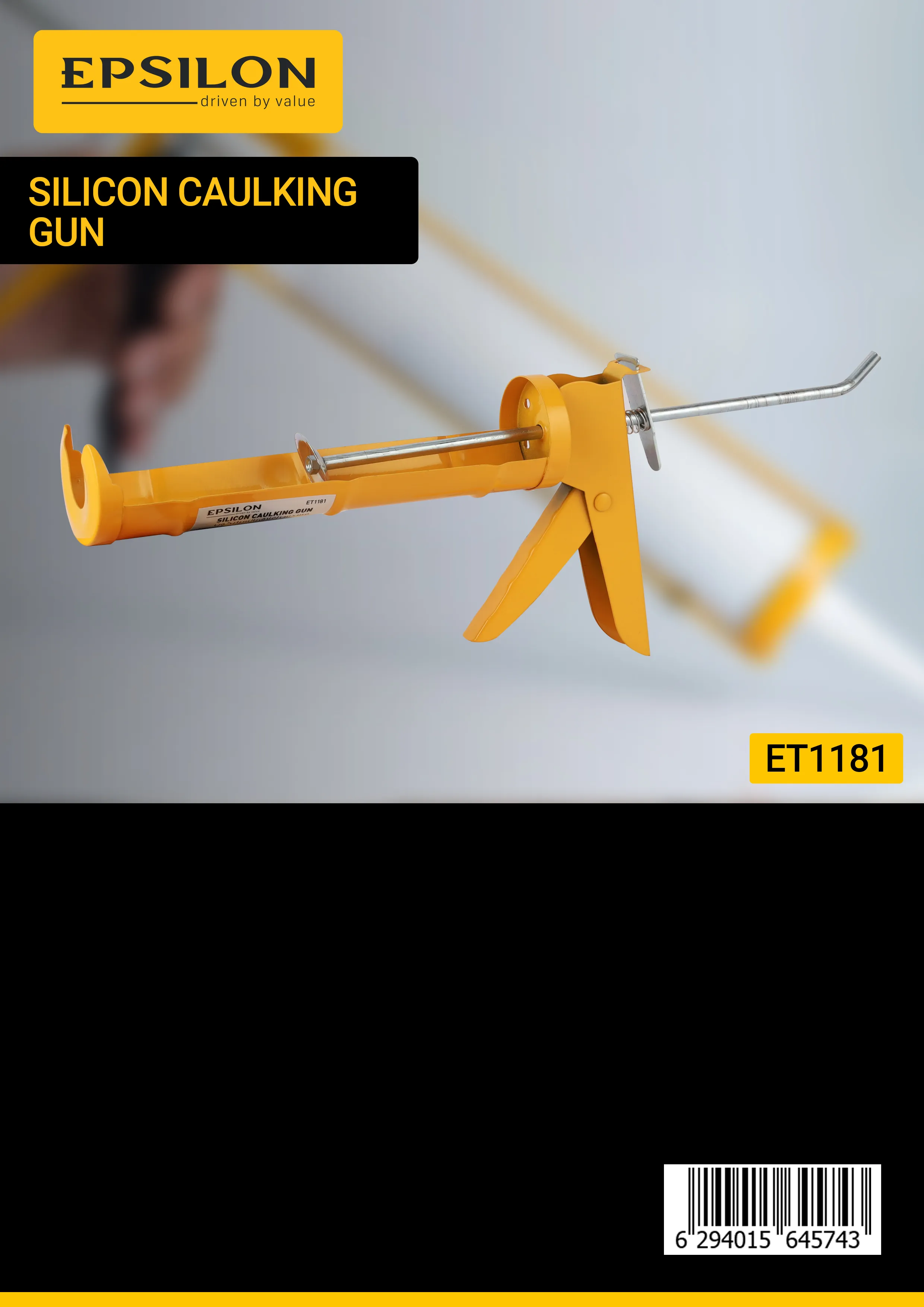 Epsilon Silicone Caulking Gun