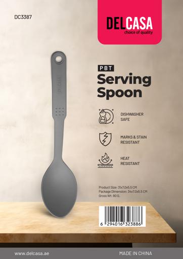 Delcasa PBT Plastic Serving Spoon Heat Resistant