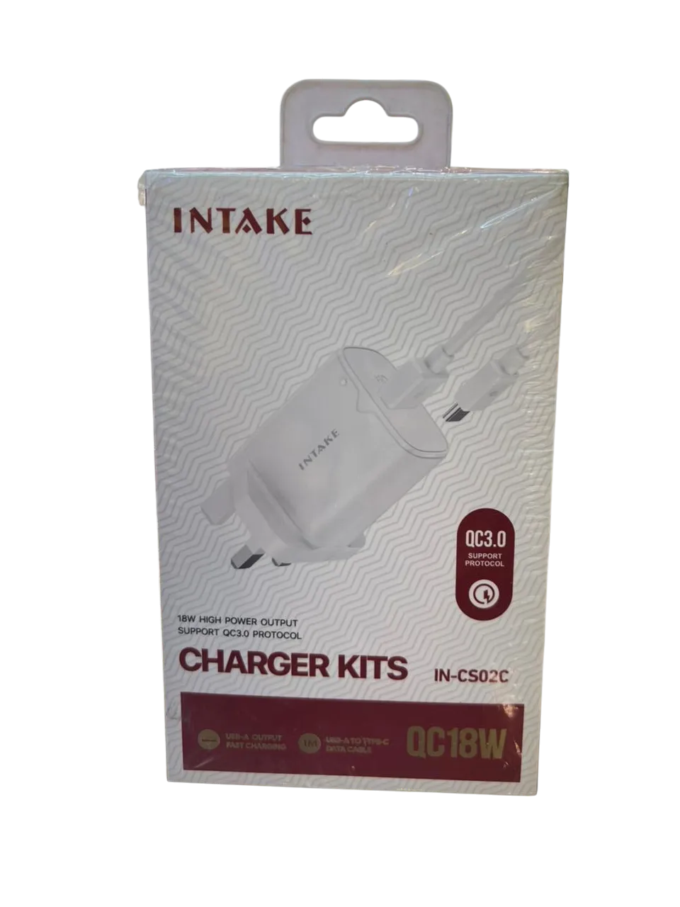 کیتی شەحنکردنەوەی مۆبایل لە  INTAKE Type-c 18W