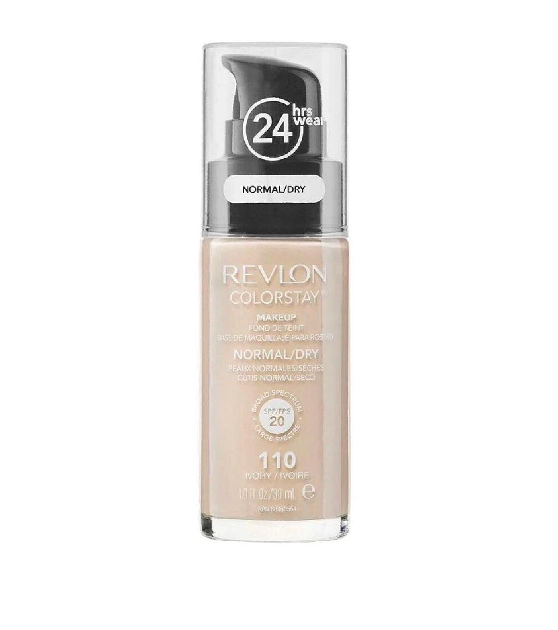 Revlon colourstay foundation 110 ivory normal/dry skin  1 available&nbsp;  18,000 image 1