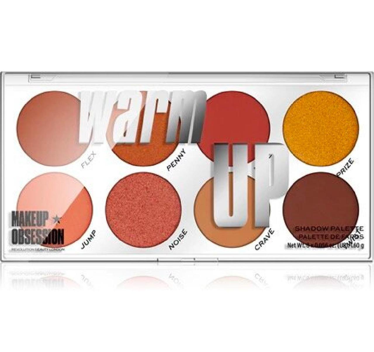 Makeup obsession eyeshadow palette - warm up