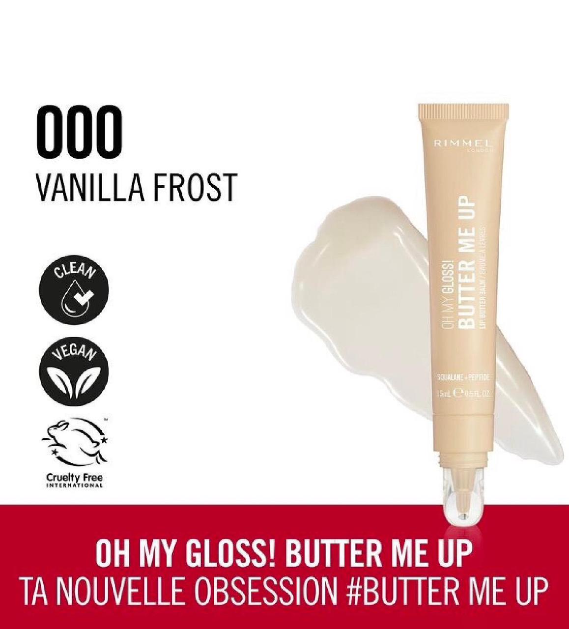 Rimmel oh my gloss butter me up - vanilla