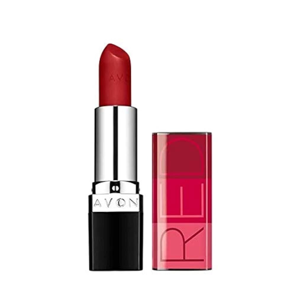 Avon true perfect red matte lipstick - sun baked red