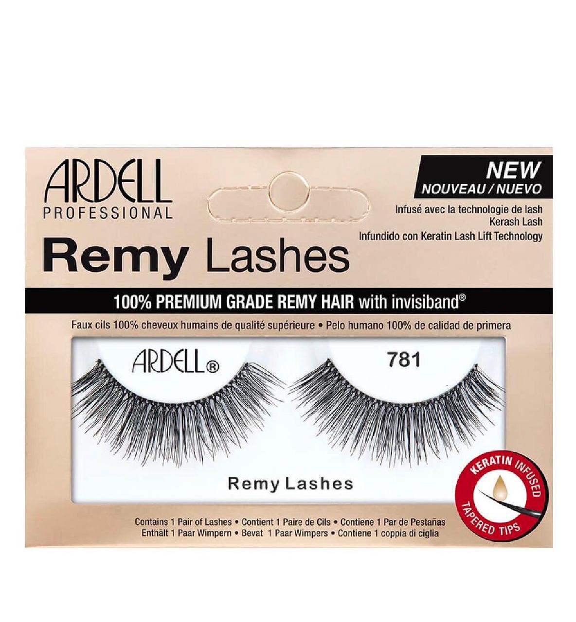 Ardell remy eyelashes 100% premium grade remy hair