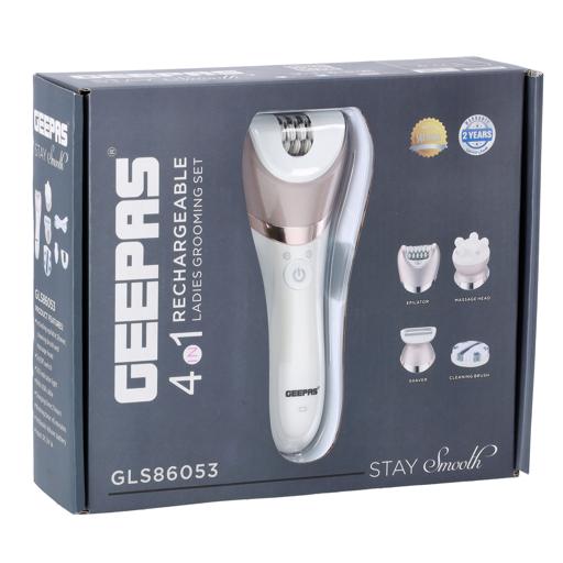 مجموعة أدوات العناية النسائية القابلة لإعادة الشحن من جيباس | ٤ في ١