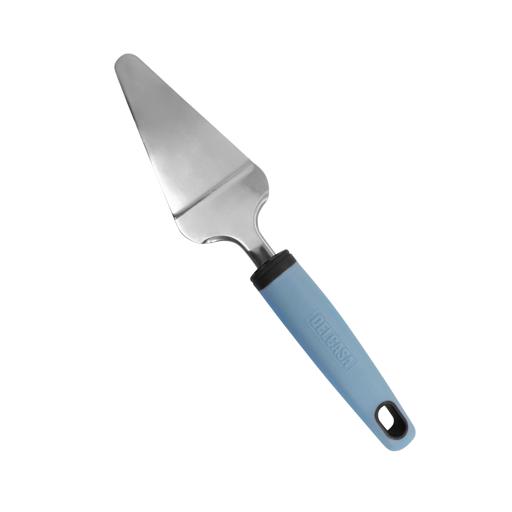 Delcasa Stainless Steel Cake Turner Innovative Design with PP Handle/  Blue and Silver color option