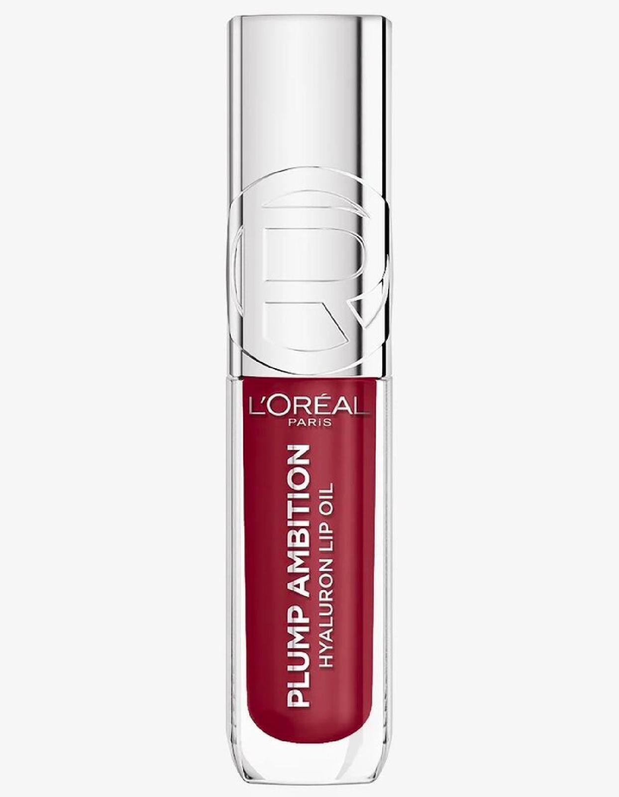 Loreal plump ambition hyaloronic lip oil - berry jollie color option