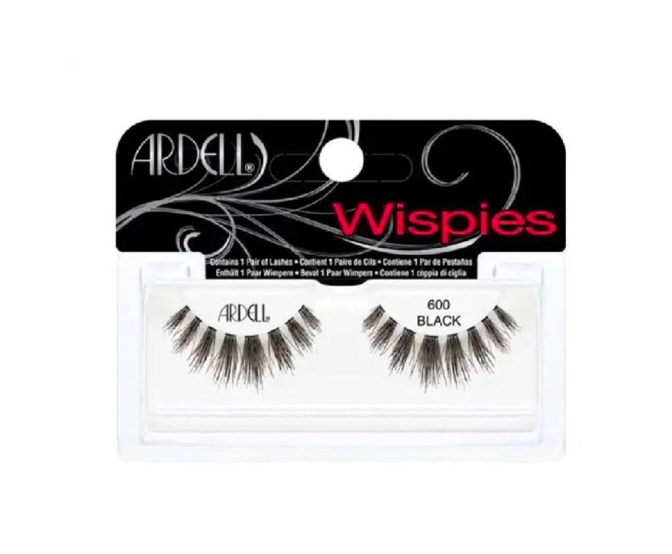 Ardell Wispies Cluster Lashes in style 600 (Black).