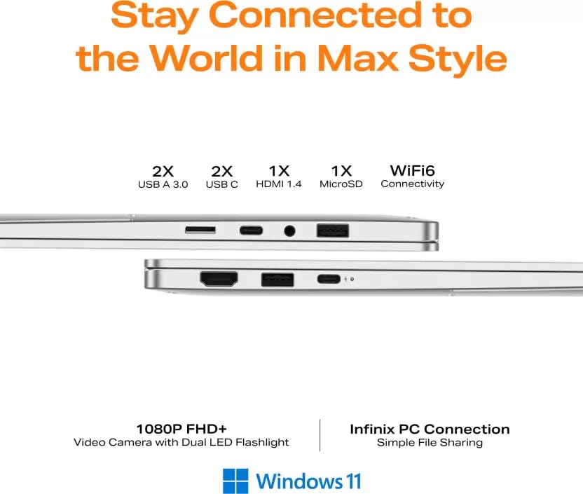 Infinix Y4 Max Series Intel Core i7 13th Gen 1355U - (16 GB/512 GB SSD/Windows 11 Home)