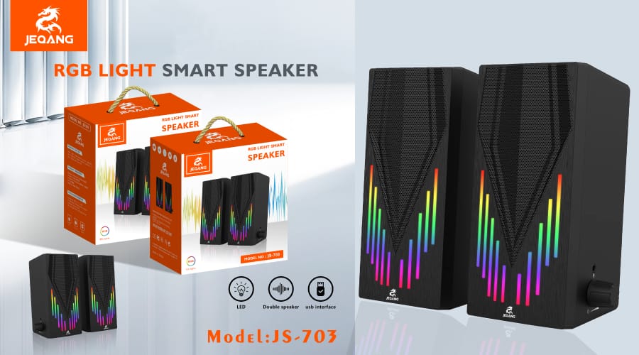 JEQANG JS-703 RGB Light Smart Speaker