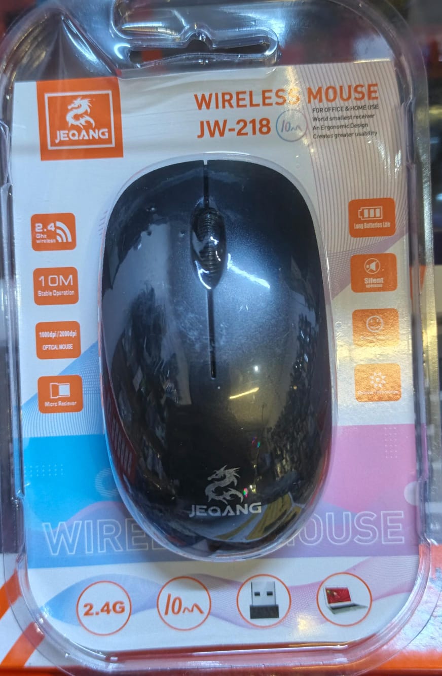 ماوسی بێ وایەری JEQANG JW-218