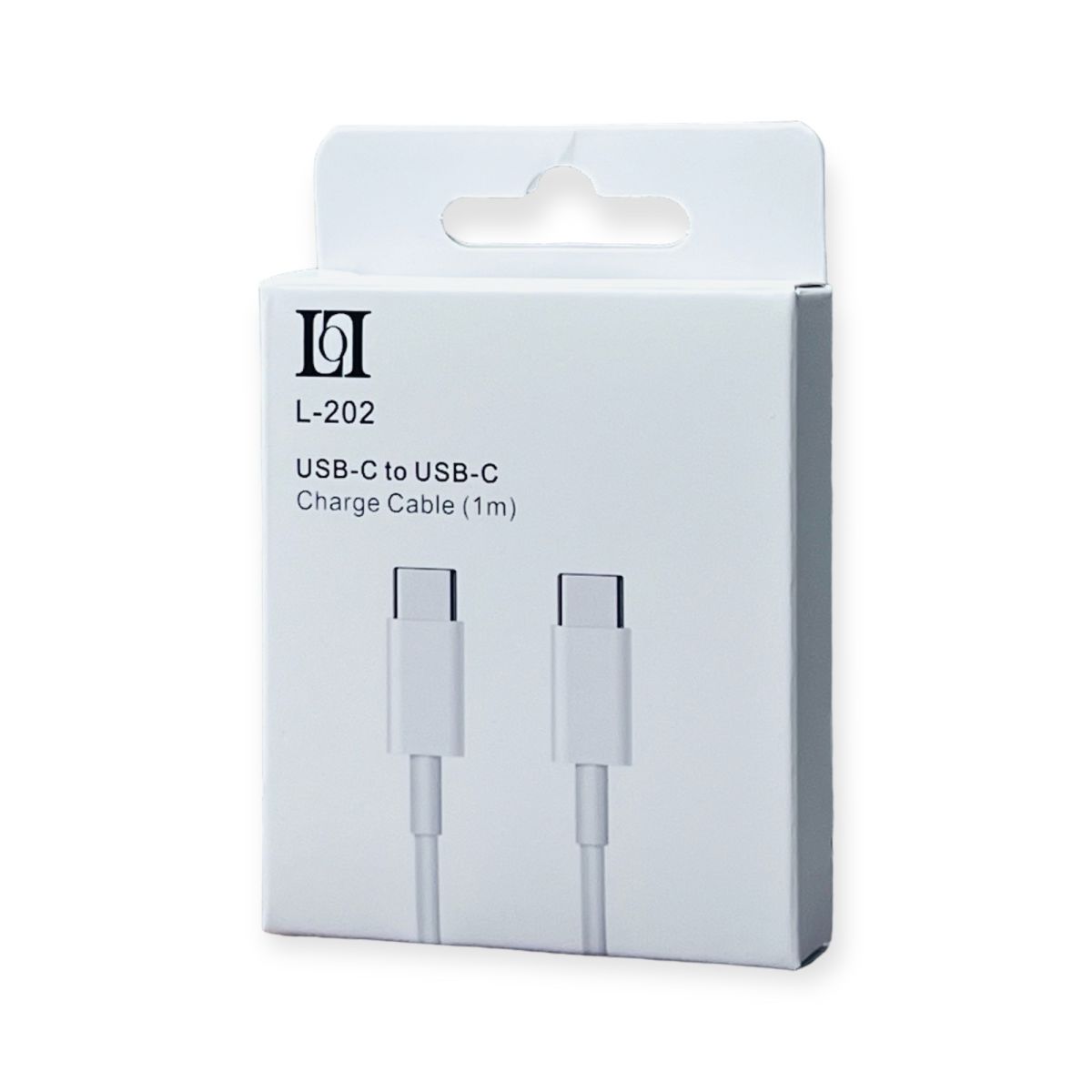L-202 USB-C to USB-C charge cable