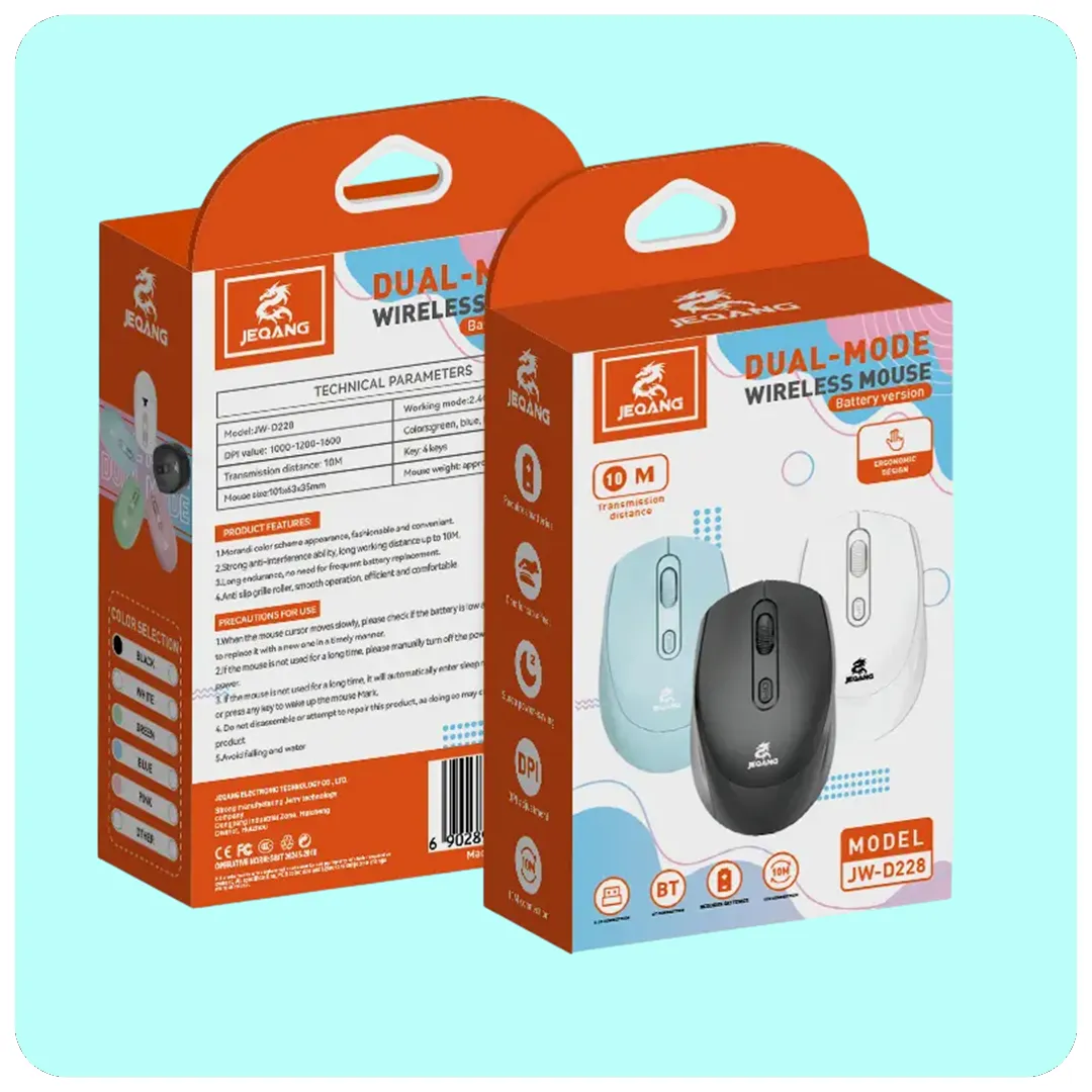 Jeoang Dual-Mode Wireless Mouse JW-D228