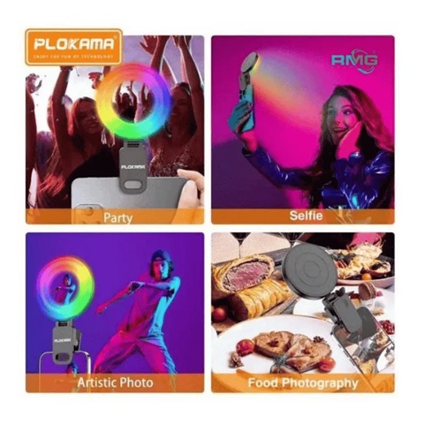 مصباح تعبئة LED من بلوكاما U20 Pro – إضاءة احترافية قوية ومحمولة مع ألوان RGB وشحن Type-C سريع